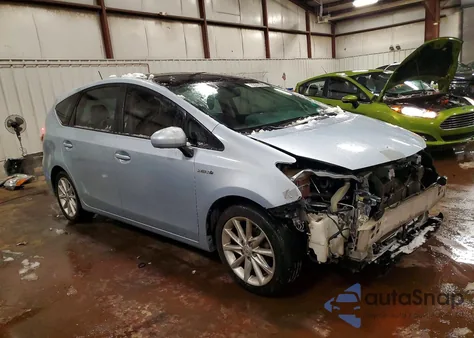2012 Toyota Prius V из США, поврежденный, VIN JTDZN3EUXC3179401